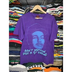 Y2K Dr Dre Nuthin But A G Thang Men’s Large Purple T-Shirt